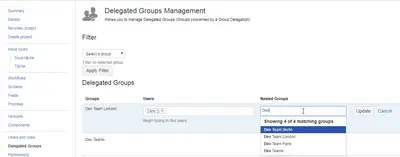 User Management by Project Administrator — Atlassian plugin
