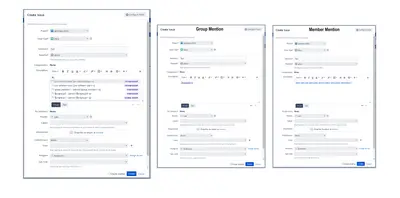 User Mention Groups — Atlassian plugin