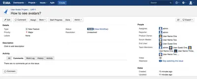 User Picker Avatar for Jira — Atlassian plugin
