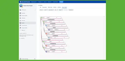 Visual Links - view & manage hierarchy — Atlassian plugin