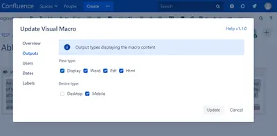 Visual Macro for Confluence — Atlassian plugin