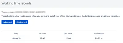 WorkDay Control for Jira — Atlassian plugin