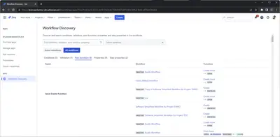 Workflow Discovery — Atlassian plugin