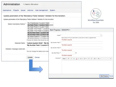 Workflow Essentials for Jira — Atlassian plugin