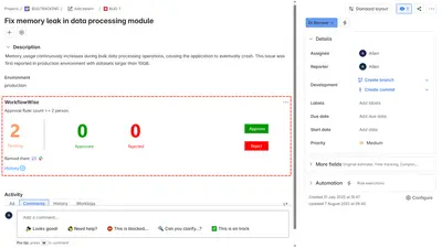 Workflow Parallel Approval — Atlassian plugin
