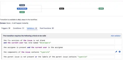 Workflow Rules — Atlassian plugin