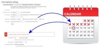 WorkLog Blocker — Atlassian plugin