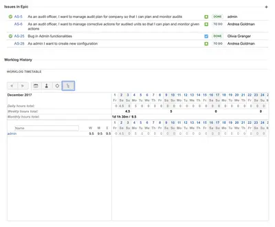 Worklog History PRO — Atlassian plugin