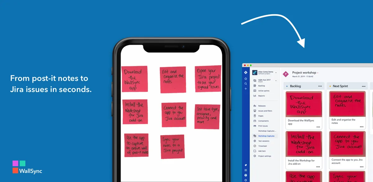 Workshop Capture for Jira — screenshot from the Atlassian Marketplace listing
