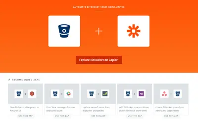 Zapier Integration for Bitbucket — Atlassian plugin