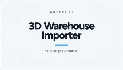 3D Warehouse Importer — Autodesk plugin