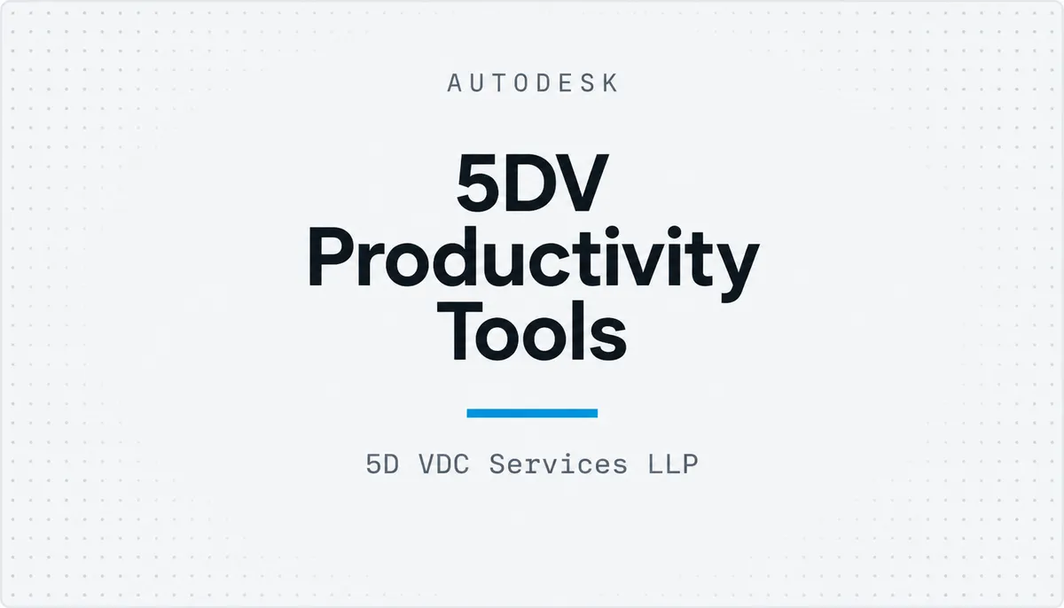5DV Productivity Tools — cover image