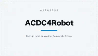 ACDC4Robot — Autodesk plugin