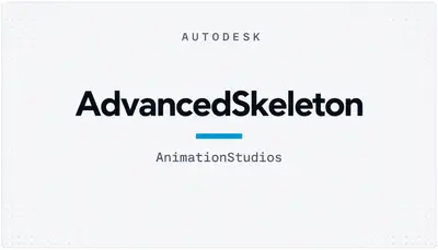 AdvancedSkeleton — Autodesk plugin