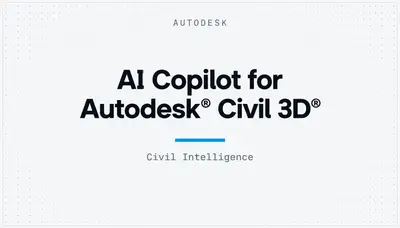AI Copilot for Autodesk® Civil 3D® — Autodesk plugin