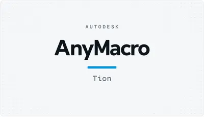 AnyMacro — Autodesk plugin