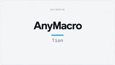 AnyMacro — Autodesk plugin