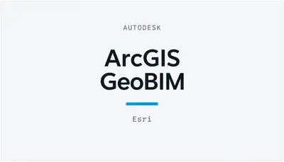 ArcGIS GeoBIM — Autodesk plugin