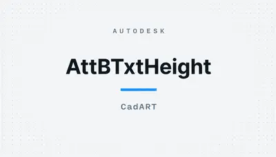 AttBTxtHeight — Autodesk plugin