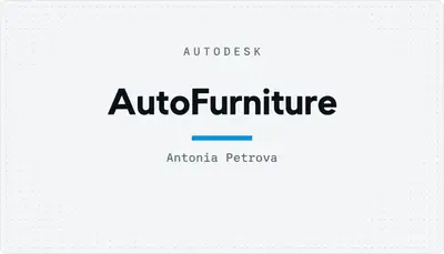 AutoFurniture — Autodesk plugin