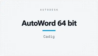 AutoWord 64 bit — Autodesk plugin