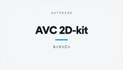 AVC 2D-kit — Autodesk plugin