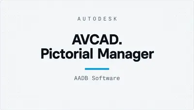 AVCAD. Pictorial Manager — Autodesk plugin
