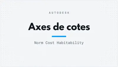 Axes de cotes — Autodesk plugin