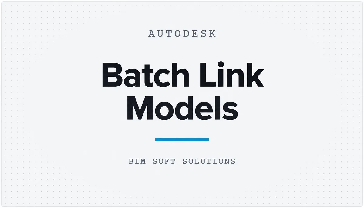 Batch Link Models — cover image