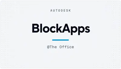 BlockApps — Autodesk plugin