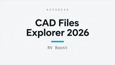 CAD Files Explorer 2026 — Autodesk plugin