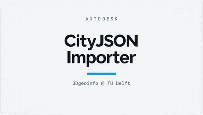 CityJSON Importer — Autodesk plugin