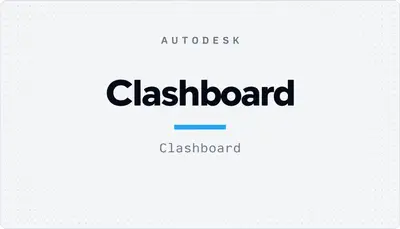Clashboard — Autodesk plugin