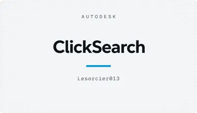 ClickSearch — Autodesk plugin