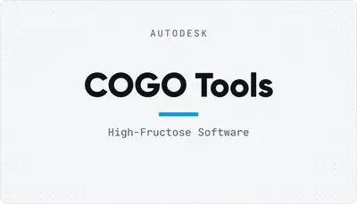 COGO Tools — Autodesk plugin