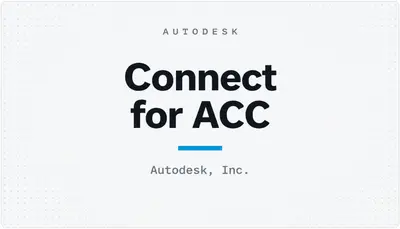 Connect for ACC — Autodesk plugin