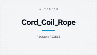 Cord_Coil_Rope — Autodesk plugin