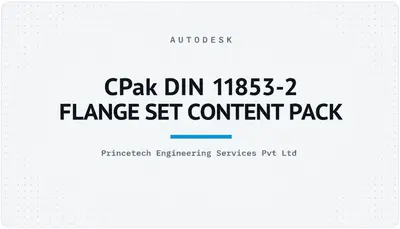 CPak DIN 11853-2 FLANGE SET CONTENT PACK — Autodesk plugin