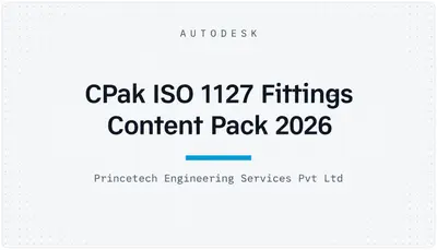 CPak ISO 1127 Fittings Content Pack 2026 — Autodesk plugin