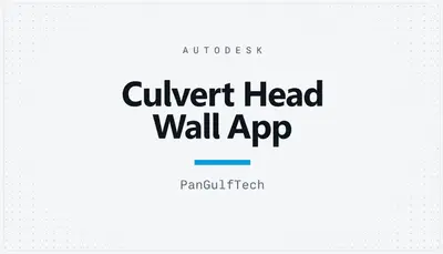 Culvert Head Wall App — Autodesk plugin