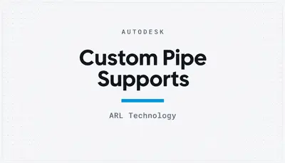 Custom Pipe Supports — Autodesk plugin