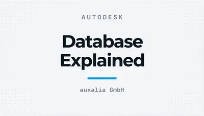 Database Explained — Autodesk plugin