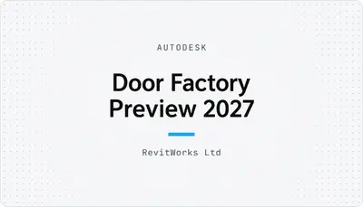 Door Factory Preview 2027 — Autodesk plugin