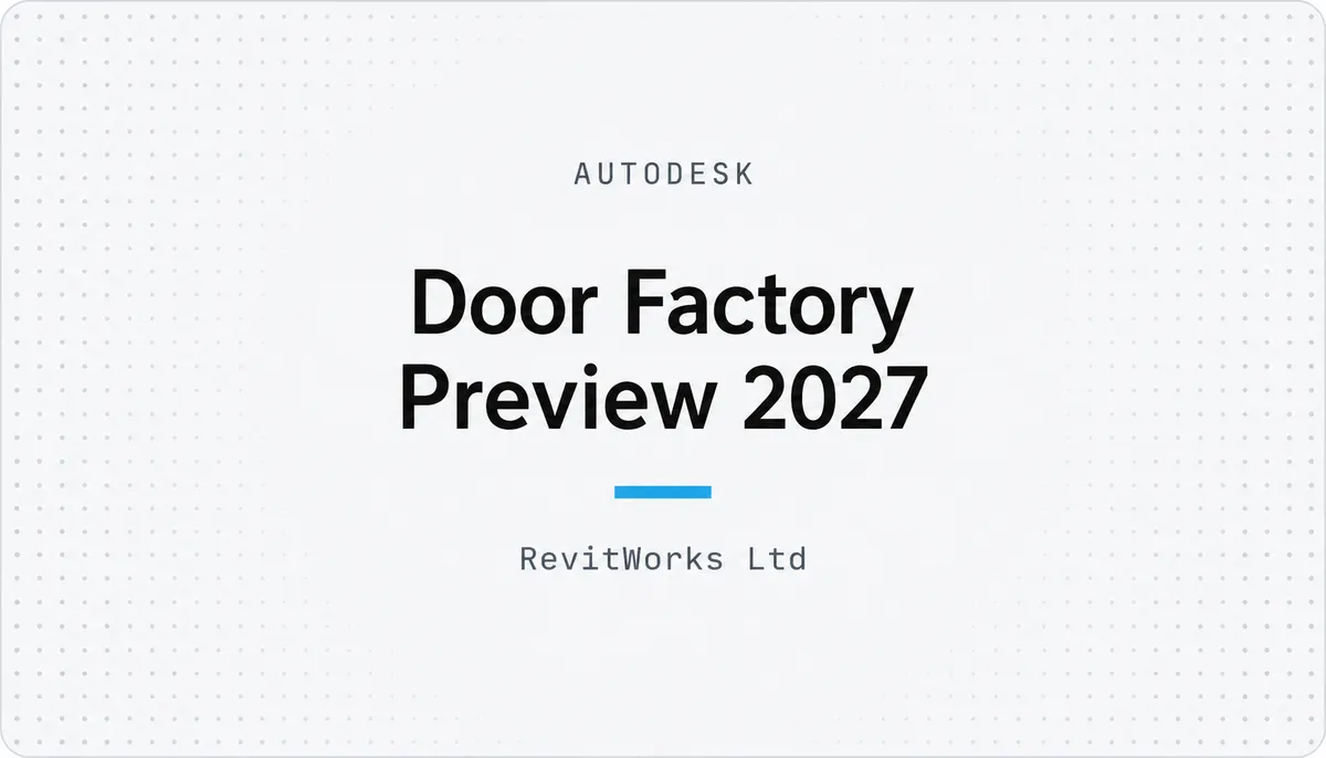 Door Factory Preview 2027 — cover image