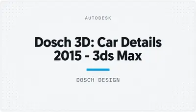Dosch 3D: Car Details 2015 - 3ds Max — Autodesk plugin