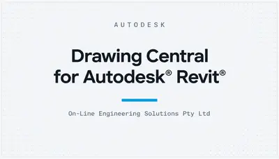 Drawing Central for Autodesk® Revit® — Autodesk plugin