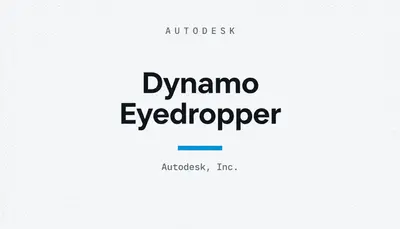 Dynamo Eyedropper — Autodesk plugin