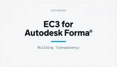 EC3 for Autodesk Forma® — Autodesk plugin