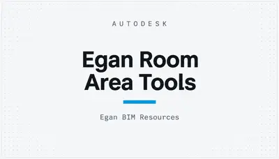 Egan Room Area Tools — Autodesk plugin