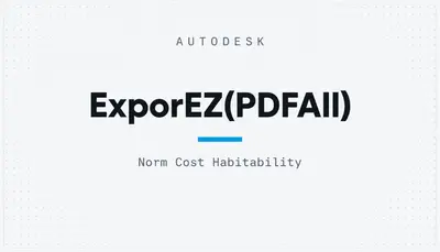 ExporEZ(PDFAll) — Autodesk plugin
